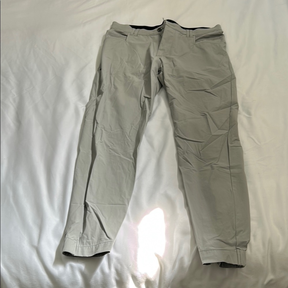 BYLT Basics Light Gray Chinos